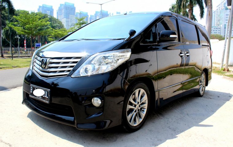 Toyota Alphard S Audioless AT 2010 Hitam