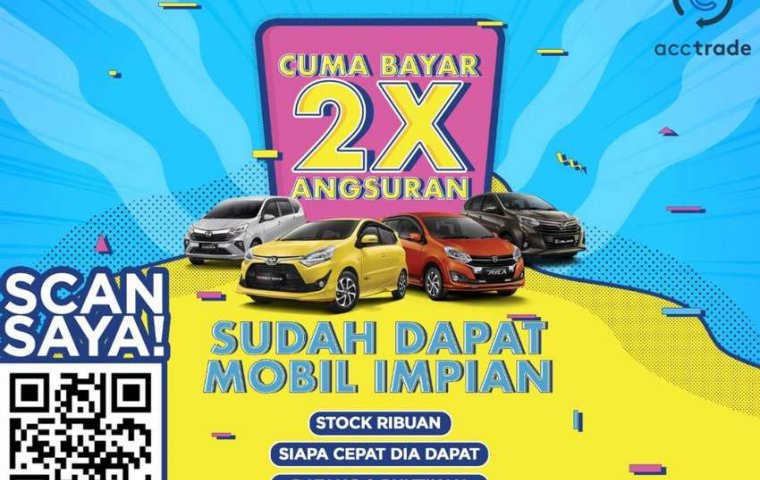 Mobil Daihatsu Ayla 2019 X terbaik di DKI Jakarta