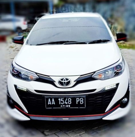 Toyota Yaris TRD Sportivo  Matic 2019 Putih, Km 2 Rb,Like New