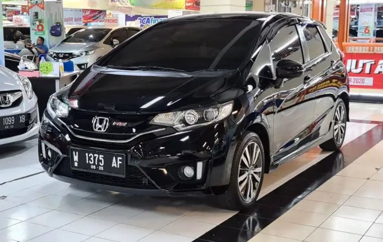 2015 Honda Jazz RS 1.5 AT Bensin Hitam Surabaya