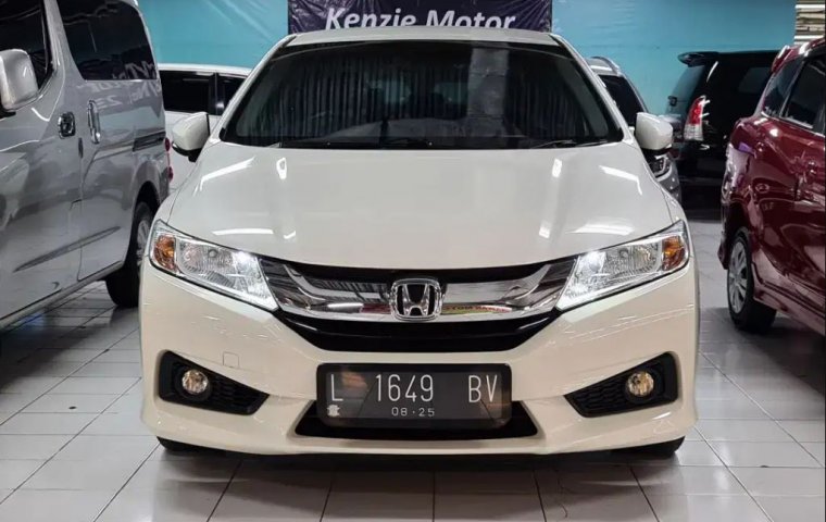 2015 Honda City E 1.5 AT Bensin Putih Surabaya