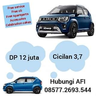 Promo Suzuki Ignis termurah DP 13 jutaan