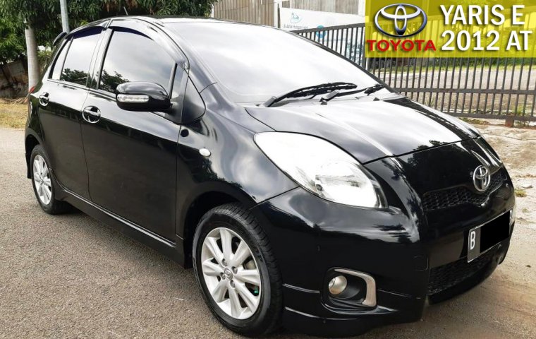 Toyota Yaris E 1.5 AT 2012 Hitam Manis