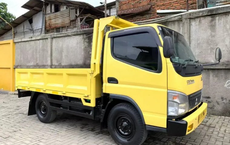 Mulus+BanBARU,MURAH Coltdiesel Canter Engkel FE71 Bak Besi Triway 2018