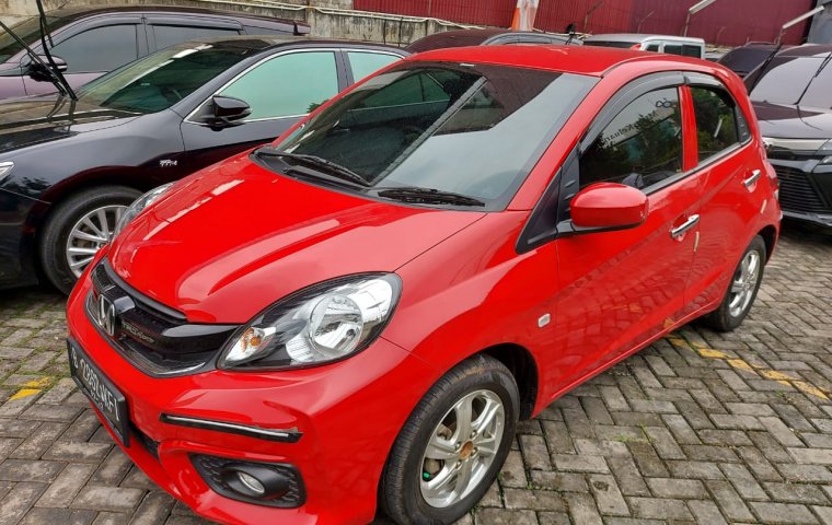 HONDA BRIO SATYA E/MT 2017 , KM 12rb , DP 22JT , BERGARANSI !!!