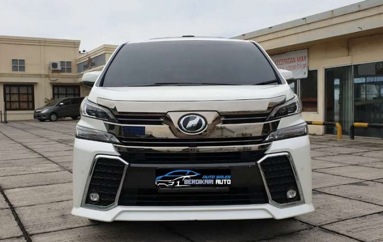 DKI Jakarta, Toyota Vellfire ZG 2015 kondisi terawat