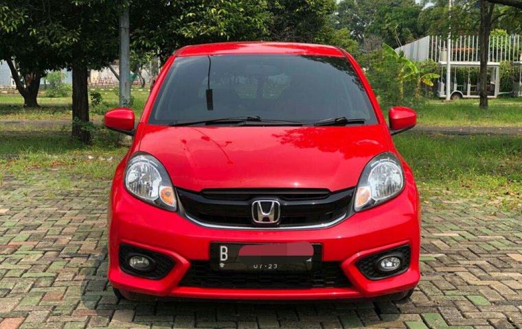 Honda Brio Satya E 2018 Merah