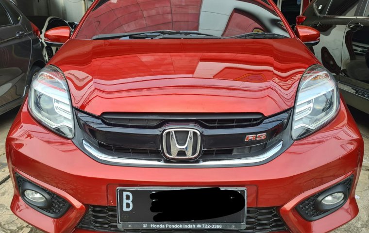 Honda Brio RS 1.2 AT ( Matic ) 2016 Merah Km 43rban Siap Pakai