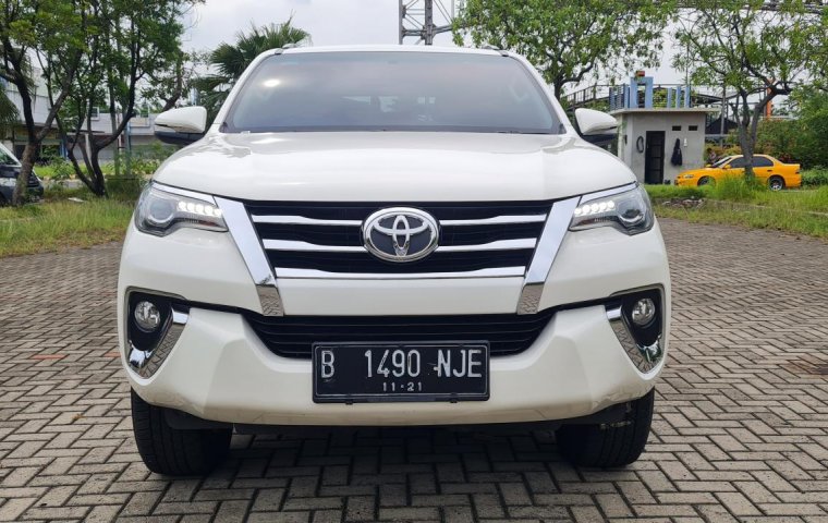 Toyota Fortuner 2.7 SRZ 2016 / 2017 / 2018 White On Brown Mulus Pjk Pjg TDP 70Jt