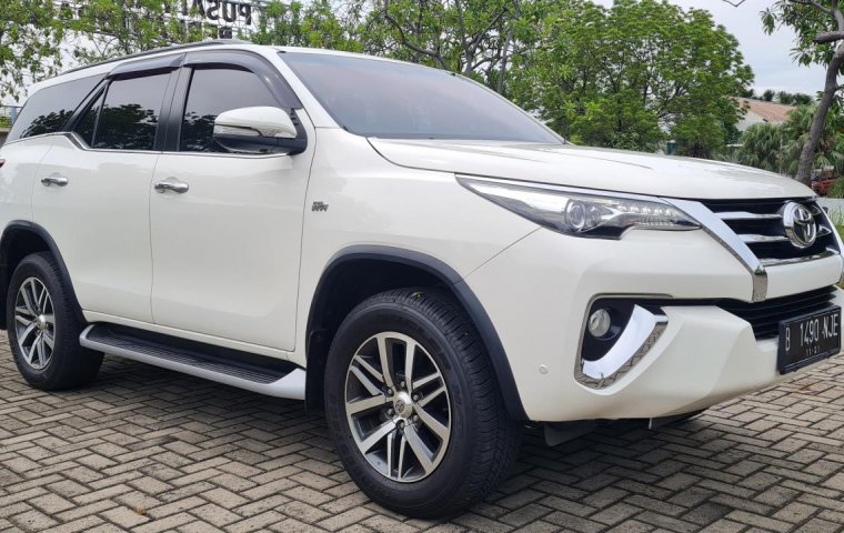 Toyota Fortuner 2.7 SRZ 2016 / 2017 / 2018 White On Brown Mulus Pjk Pjg TDP 70Jt