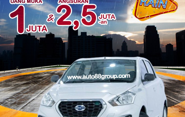 *PROMO DP 1 JUTA NEW DATSUN (SILVER) TYPE GO PANCA A 1.3 M/T (2018)