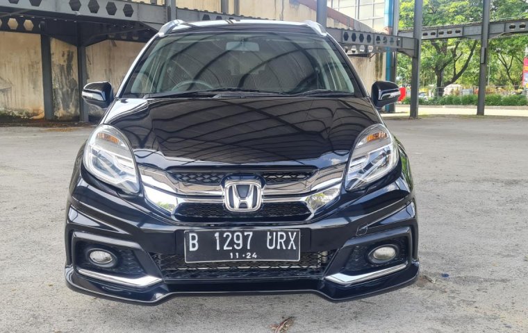 Honda Mobilio 1.5 RS CVT 2014 / 2015 / 2016 Wrn Hitam Mulus Terawat TDP 20Jt