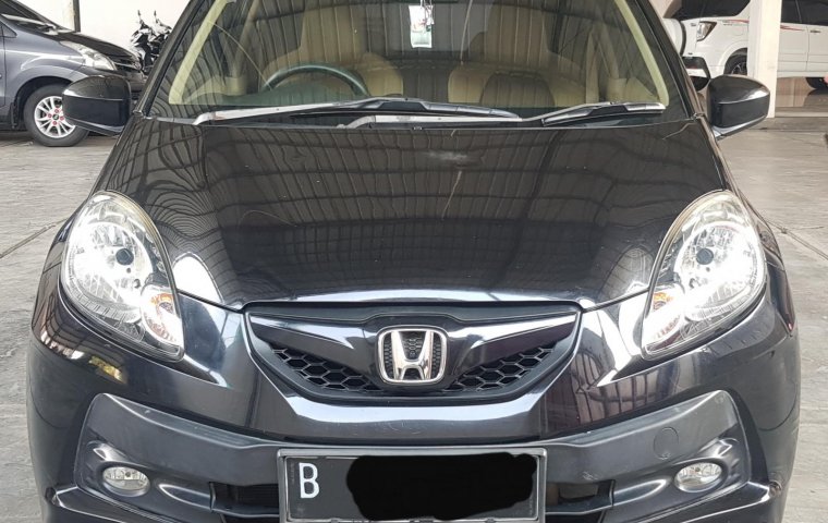 Honda Brio E M/T ( Manual ) 2014 Hitam Siap Pakai Tangan 1 dr baru