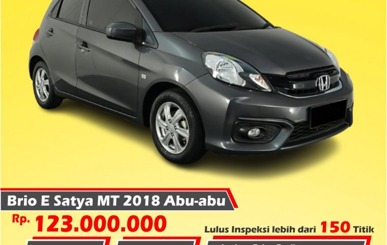 Honda Brio E Satya MT 2018 Abu-abu