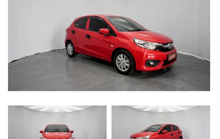 Honda Brio Satya E CVT 2020 Merah