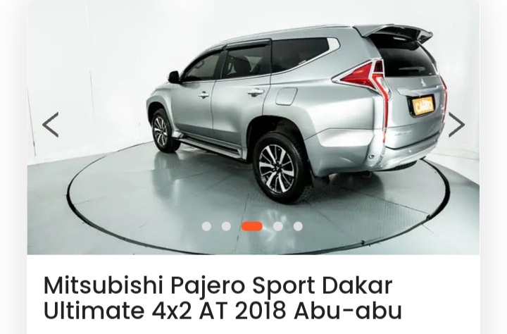 Mitsubishi Pajero Sport Dakar 4x2 Ultimate 2018