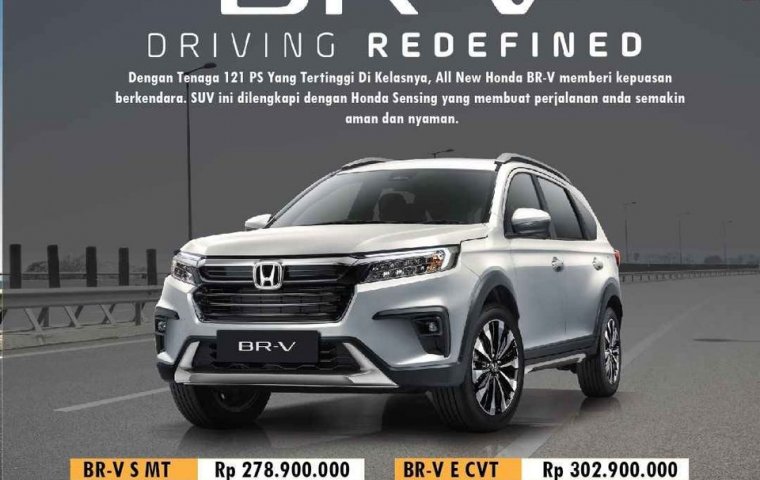 Honda BR-V 2022 DKI Jakarta dijual dengan harga termurah