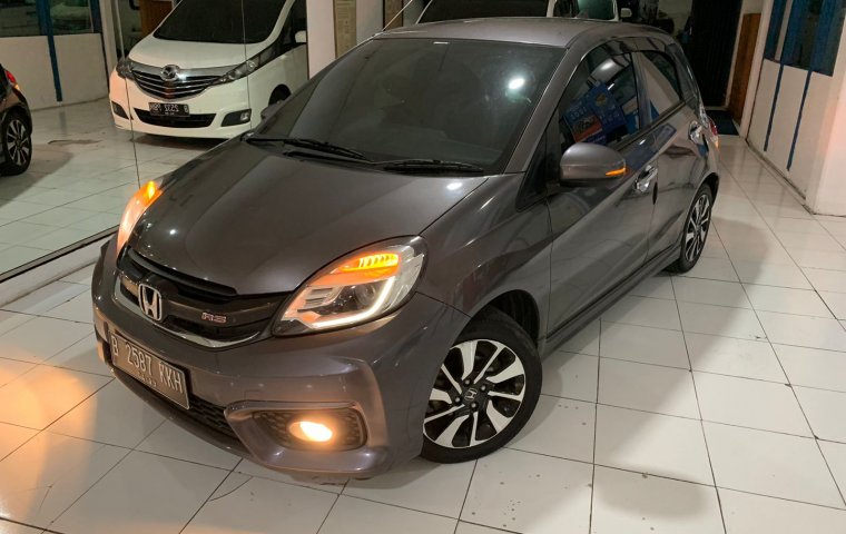 HONDA BRIO RS CVT 2018 , DP 20JT , BERGARANSI !!!