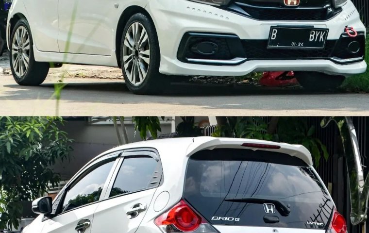 Honda Brio E 2013 istimewah warna putih