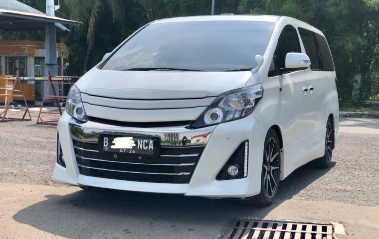 TOYOTA ALPHARD GS AT PUTIH 2013 PROMO DISKON GEDE GEDEAN!!