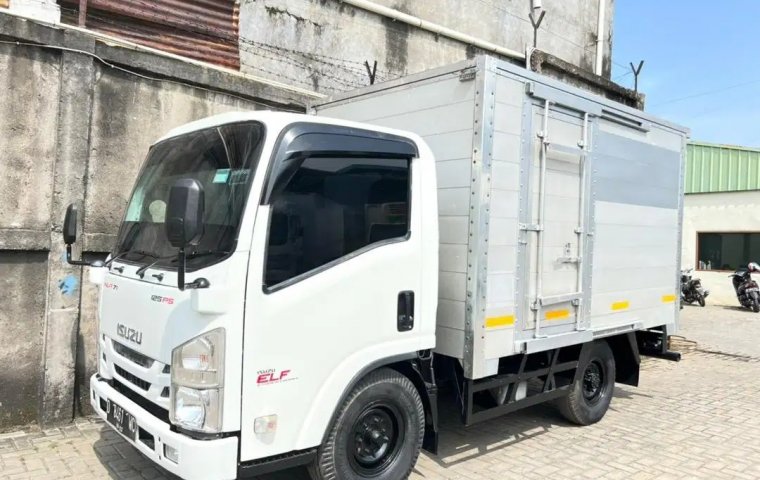 MURAH+banBARU Isuzu Elf engkel 125ps NLR 71 T box alumunium 2017 CDE