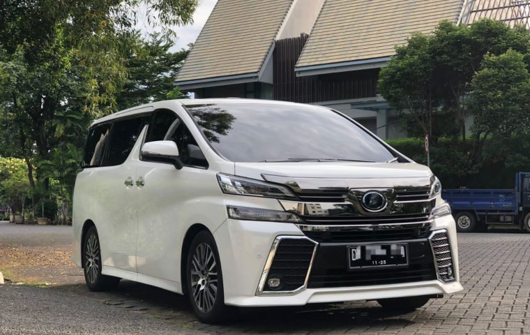 Toyota Vellfire ZG PREMIUM SOUND AT 2015 Putih TERAWAT BGT SIAP PAKAI JAMIN SUKA BUKTIIN LANGSUNG