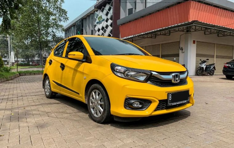 Honda Brio Satya E CVT 2019 Kuning