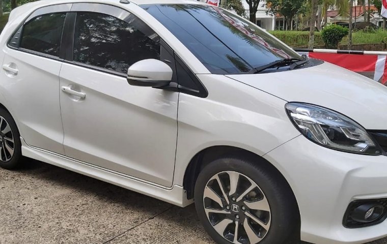 JUAL Honda Brio RS CVT 2018 Putih