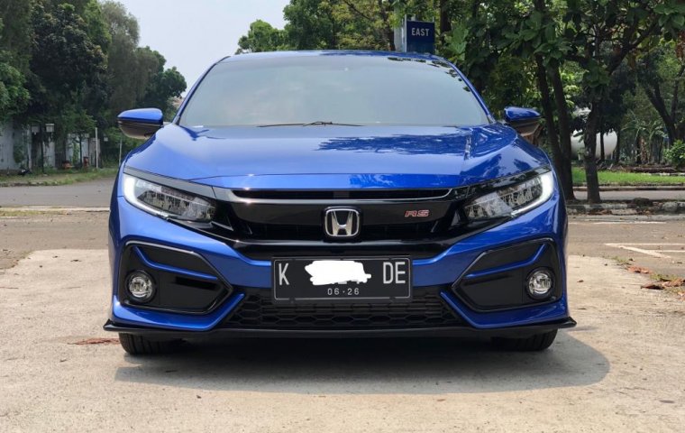 HONDA CIVIC HATCHBACK RS AT BIRU 2021 DISKON SAMPE RATUSAN JUTA RUPIAH KHUSUS KREDIT!!