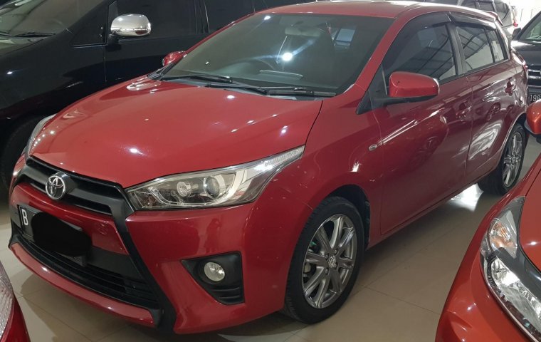 Kondisi Mulus Toyota Yaris G Matic 2016 Merah Km 65rban Siap Pakai