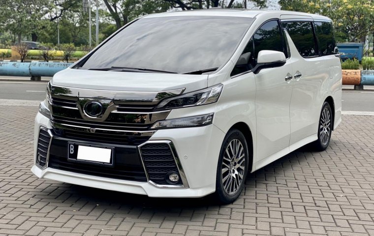 PROMO DISKON TDP - Toyota Vellfire ZG PREMIUM SOUND AT 2015 Hitam