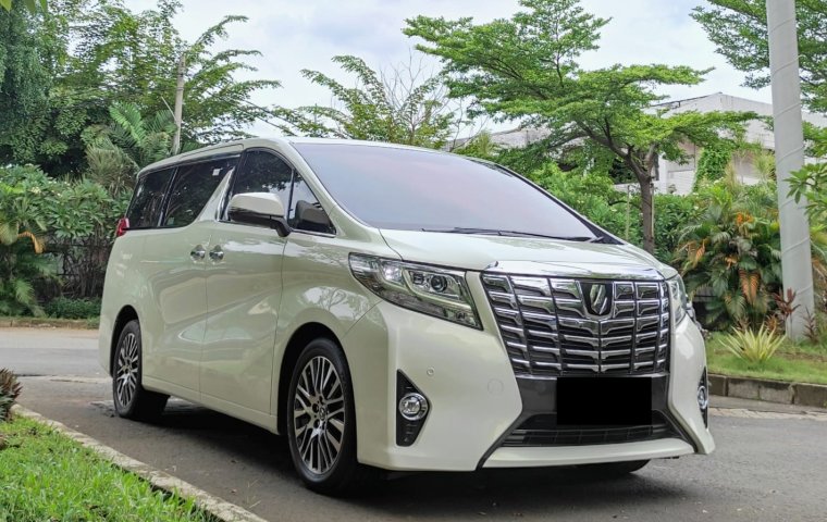 Toyota Alphard 2.5 G A/T 2016 Putih Sangat Terawat