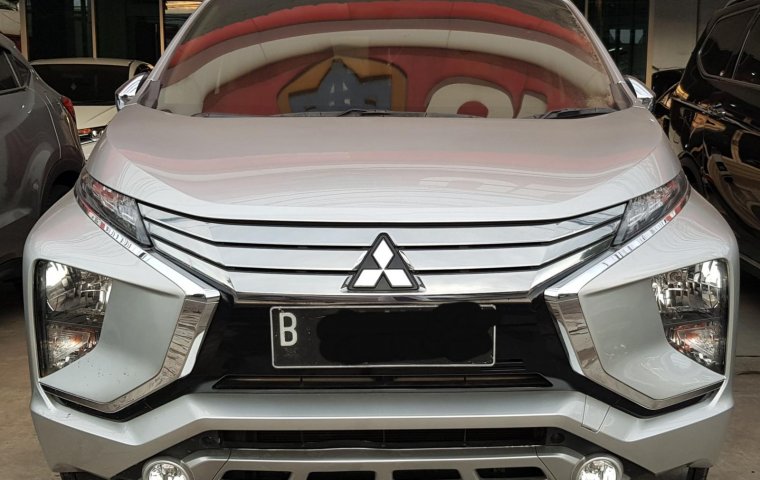 Mitsubishi Xpander A/T ( Matic ) 2018 Silver Km 63rban Mulus Siap Pakai