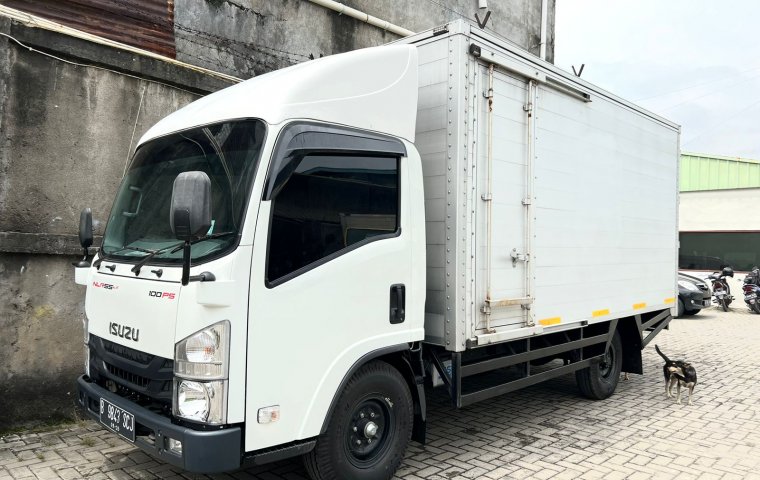 1.600KM MURAH CDE LONG Isuzu Elf engkel NLR55LX box aluminium 2021 bok