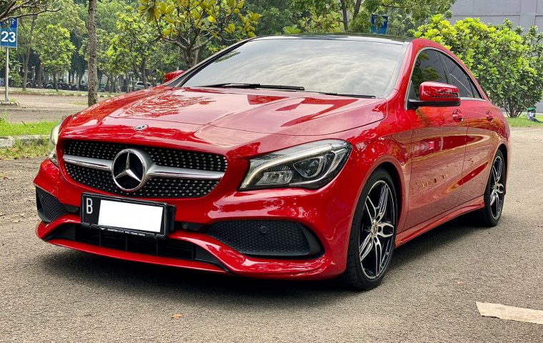 Mercedes-Benz CLA 200 at 2018 Merah