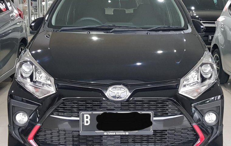 Toyota Agya 1.2 TRD M/T ( Manual ) 2021 Hitam Km 14rban Mulus Siap Pakai Good Condition