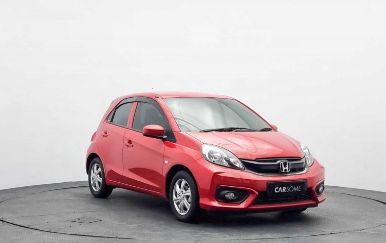 Honda Brio Satya E CVT 2018 Merah