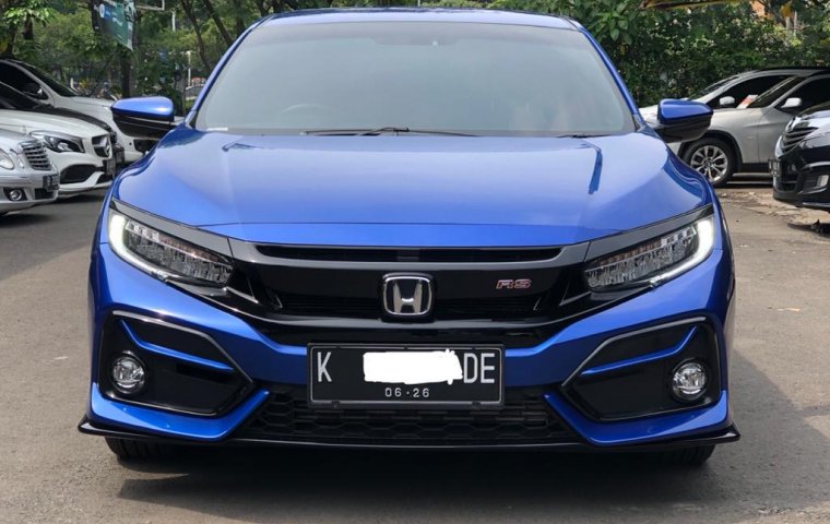 HONDA CIVIC HB RS AT BIRU 2021 MOBIL MEWAH HARGA MURAH!!