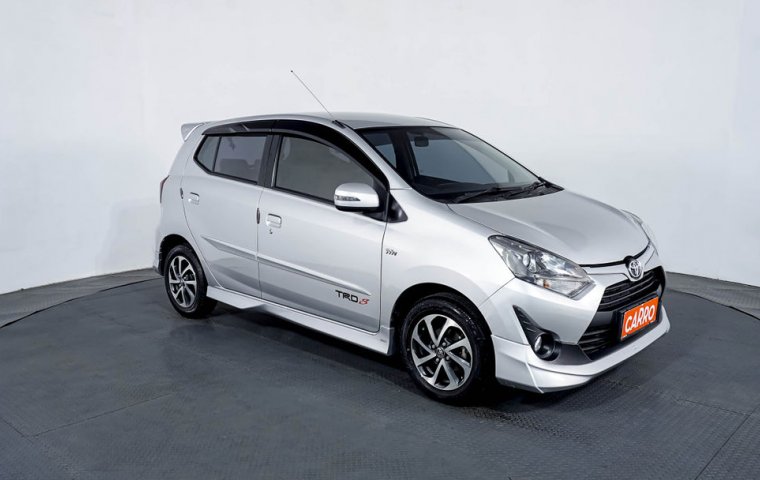JUAL Toyota Agya 1.2 G TRD AT 2018 Silver