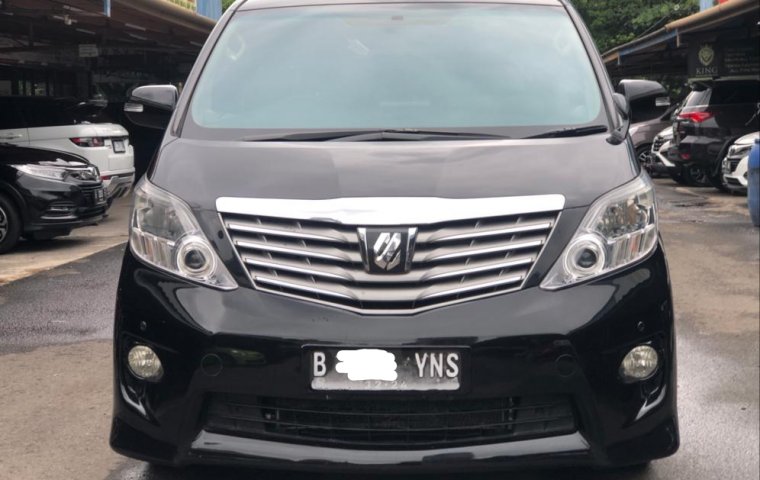 TOYOTA ALPHARD X AT HITAM 2009 HARGA TERMURAH!!