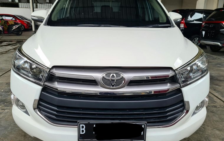 Toyota Innova V 2.0 Bensin AT ( Matic ) 2016 Putih Km 122rban An PT siap pakai