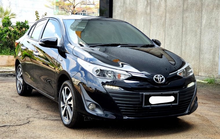 Km11rb Toyota Vios G CVT 2021 matic hitam record cash kredit proses bisa dibantu