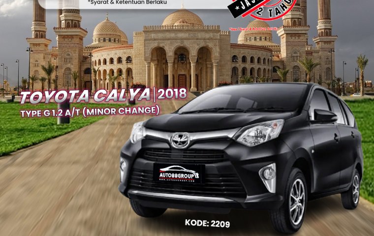 TOYOTA CALYA (BLACK)  TYPE G 1.2 A/T (2018)