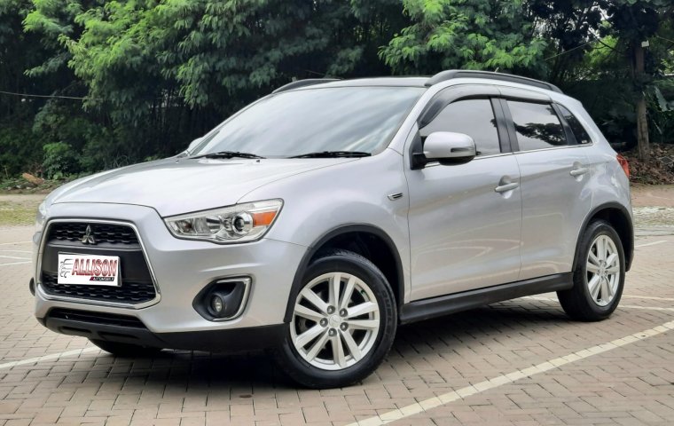  Mitsubishi Outlander Sport 2.0 GLS SUV AT 2015 SILVER  Dp 9,9 jt  No Pol Ganjil