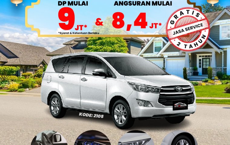 TOYOTA NEW INNOVA (SUPER WHITE)  TYPE G REBORN 2.4 A/T (2016)