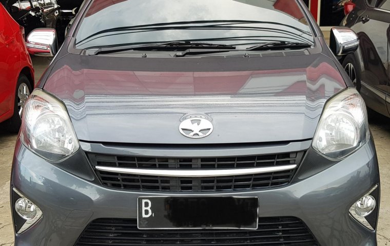 Toyota Agya G Manual 2014 Abu2 Km 88rban Mulus Siap Pakai