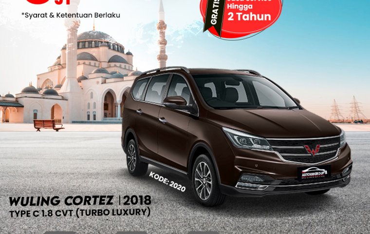 WULING CORTEZ (SAND BROWN) TYPE C TURBO LUXURY 1.8CC CVT (2018)