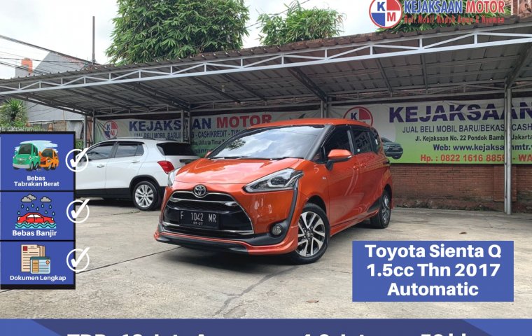 Toyota Sienta Q 1.5cc Automatic Th.2017