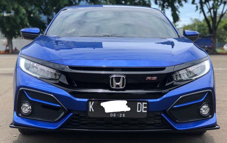 HONDA CIVIC HB RS AT BIRU 2021 HARGA DISKON TERBAIK!!