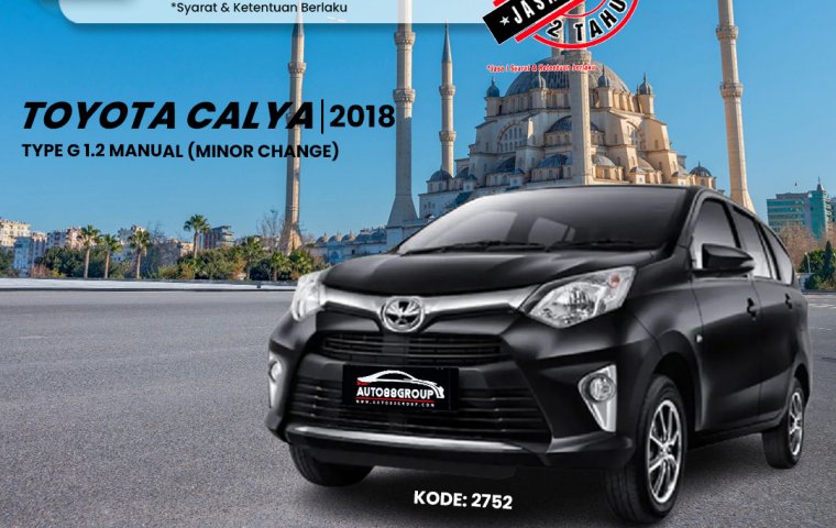 TOYOTA CALYA (BLACK)  TYPE G MINOR CHANGE 1.2 M/T (2018)